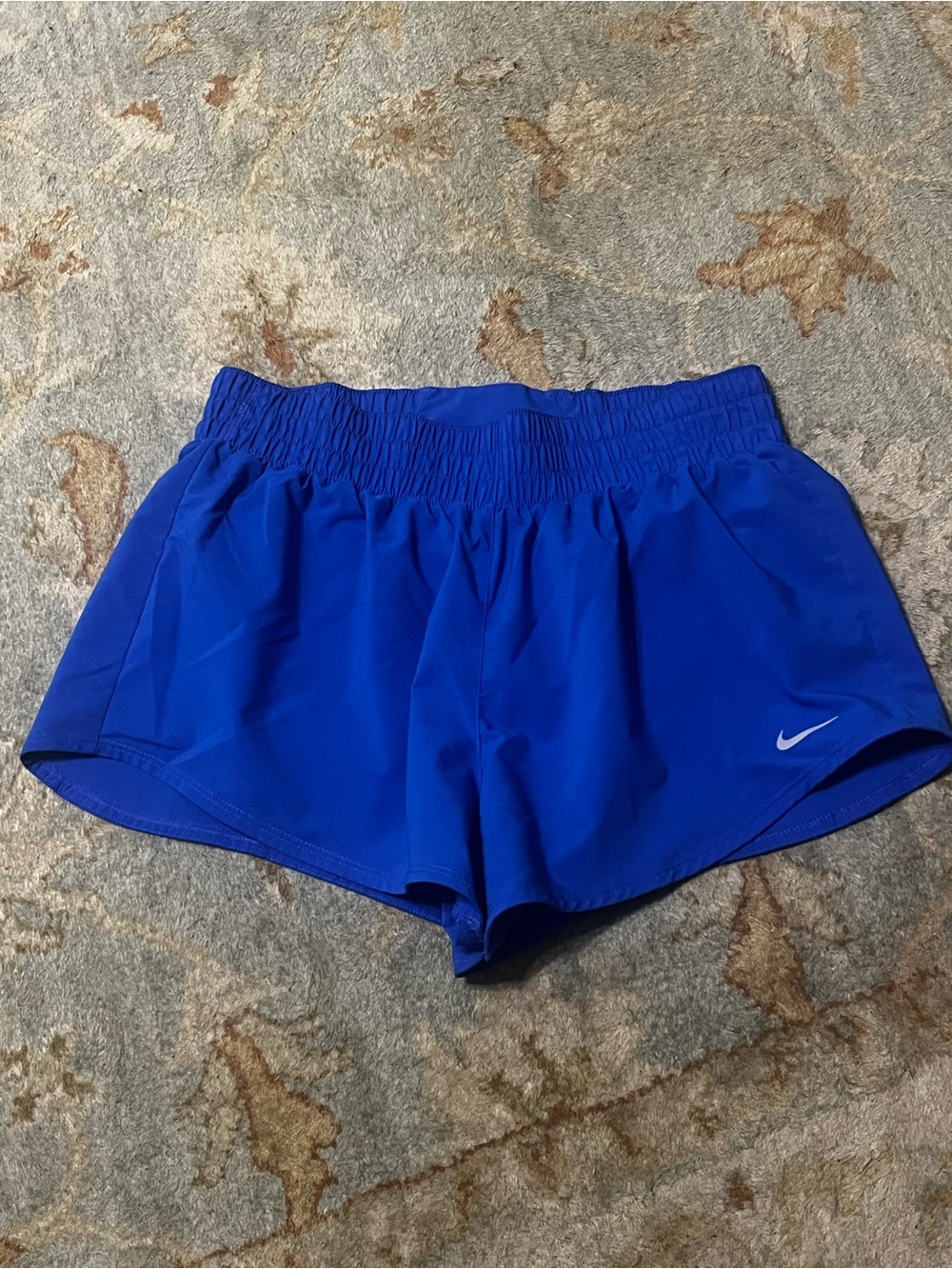 Nike Women's Electric Blue Athletic Running Shorts